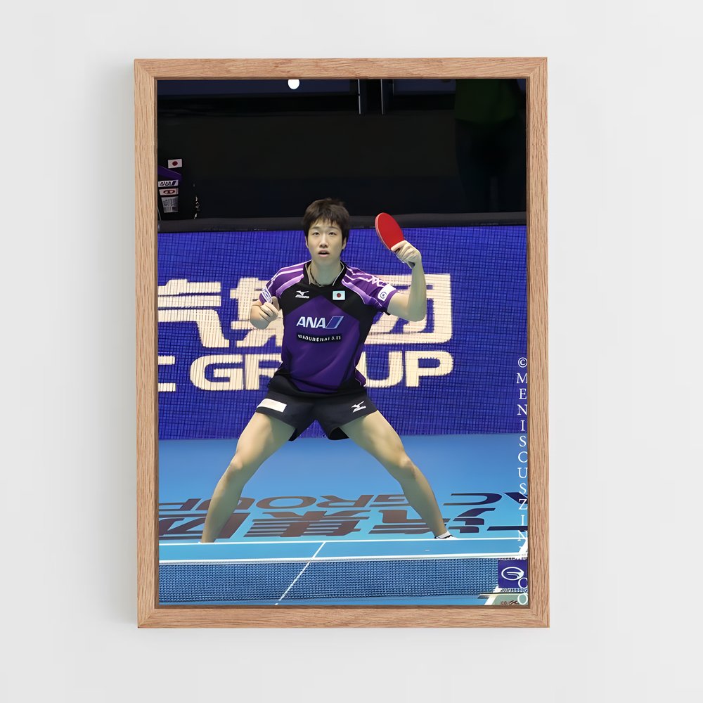 Poster Badminton Énergique – affiche Tennis de table (vue 4)